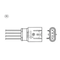 NTK 93884 Lambdasonde OZA603-A1