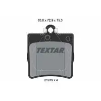Textar Bremsenset Bremsscheiben Ø278 voll Bremsbeläge Ceramic hinten Mercedes