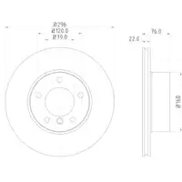Mintex MDC989 Bremsscheiben 2 Stück BMW