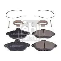 FEBI BILSTEIN 16225 Bremsbelagsatz für CITROËN, FIAT, PEUGEOT