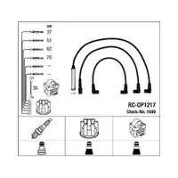 NGK 1689 Zündleitungssatz RC-OP1217 für OPEL
