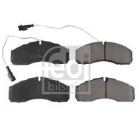 FEBI BILSTEIN 116407 Bremsbelagsatz für NISSAN