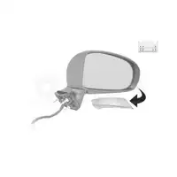VAN WEZEL Aussenspiegel re. elek. Verst. bhz., gru 5420808