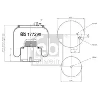 FEBI BILSTEIN 177299 Luftfederbalg