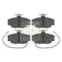 FEBI BILSTEIN 16241 Bremsbelagsatz für RENAULT, PEUGEOT
