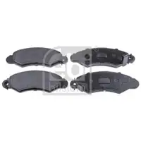 FEBI BILSTEIN 116398 Bremsbelagsatz für SUZUKI