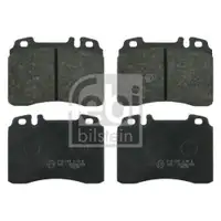 FEBI BILSTEIN 16247 Bremsbelagsatz für MERCEDES-BENZ