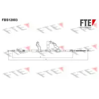 FTE 9250393 Bremsseil - FBS12003