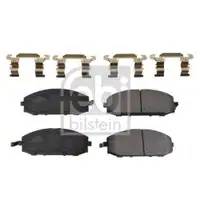 FEBI BILSTEIN 116377 Bremsbelagsatz für NISSAN