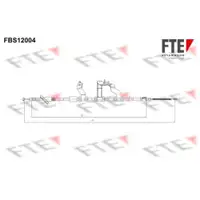 FTE 9250394 Bremsseil - FBS12004