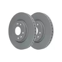 ATE 24.0126-0185.1 Bremsscheiben 2 Stück vorne NISSAN