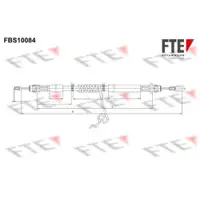 Seilzug Feststellbremse Fte 9250375 für Ford Hinten Rechts