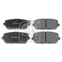 FEBI BILSTEIN 116386 Bremsbelagsatz für MAZDA, ABARTH, FIAT