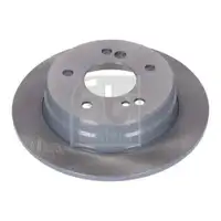 Febi Bilstein Bremsenset Scheiben 258 mm voll Bremsbeläge hinten Mercedes W201