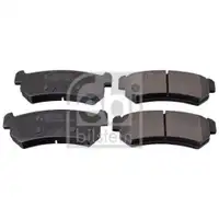 FEBI BILSTEIN 116364 Bremsbelagsatz für CHEVROLET, DAEWOO