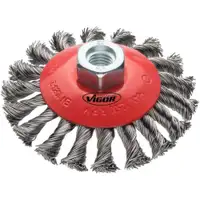 VIGOR V6805 Kegelbürste f. Winkelschl. gezopft,100mm