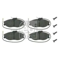 FEBI BILSTEIN 16257 Bremsbelagsatz für PEUGEOT, CITROËN