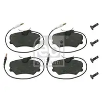 FEBI BILSTEIN 16258 Bremsbelagsatz für PEUGEOT, CITROËN