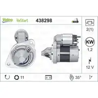 VALEO 438298 Pkw ReStarter Neu - ORIGINS