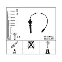 NGK 0347 Zündleitungssatz RC-EM1202 für MITSUBISHI