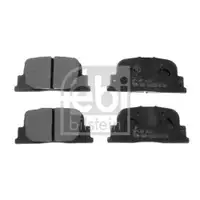 FEBI BILSTEIN 116356 Bremsbelagsatz für TOYOTA