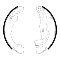 TEXTAR 91088500 PKW Bremsbacken