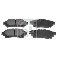 FEBI BILSTEIN 116359 Bremsbelagsatz für TOYOTA, LEXUS