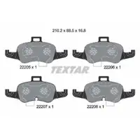 TEXTAR 2220501 PKW SBB für AUDI