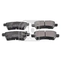 FEBI BILSTEIN 116351 Bremsbelagsatz für NISSAN