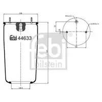 FEBI BILSTEIN 44633 Luftfederbalg für VOLVO