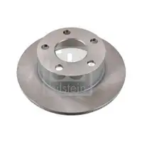 FEBI BILSTEIN 09075 Bremsscheiben 2 Stück hinten für AUDI