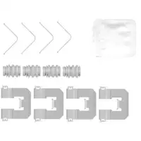 Zubehörsatz Scheibenbremsbelag Textar 82560400 Hinterachse