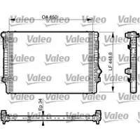 VALEO 735548 Motorkuhler VOLKSWAGEN GOLF VII 2.0 TFSI