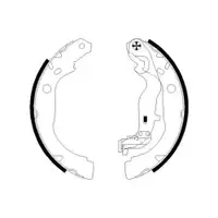 TEXTAR 91082900 PKW Bremsbacken