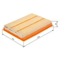 BOSCH F 026 400 602 Luftfilter S0602 für INFINITI