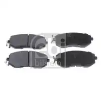 FEBI BILSTEIN 116326 Bremsbelagsatz für TOYOTA, SUBARU