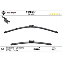Wischblatt Swf 119368 Das Original Set für Renault Vorne