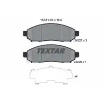 TEXTAR 2422701 PKW SBB für NISSAN