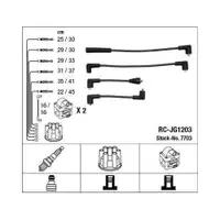 NGK 7703 Zündleitungssatz RC-JG1203 für JAGUAR