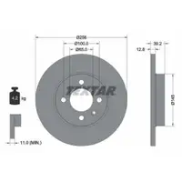 TEXTAR 92041703 Bremsscheiben 2 Stück VW
