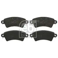 FEBI BILSTEIN 16364 Bremsbelagsatz für CITROËN, PEUGEOT