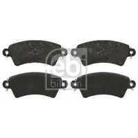FEBI BILSTEIN 16364 Bremsbelagsatz für PEUGEOT, CITROËN