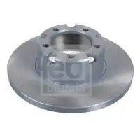 FEBI BILSTEIN 04876 Bremsscheiben 2 Stück hinten für MERCEDES-BENZ
