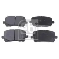 FEBI BILSTEIN 116320 Bremsbelagsatz für TOYOTA