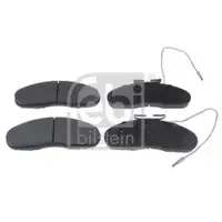 FEBI BILSTEIN 116302 Bremsbelagsatz für NISSAN