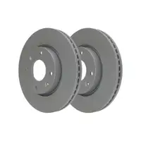 ATE 24.0126-0129.1 Bremsscheiben 2 Stück HYUNDAI