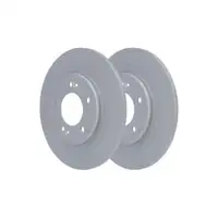 ATE 24.0110-0370.1 Bremsscheiben 2 Stück HYUNDAI