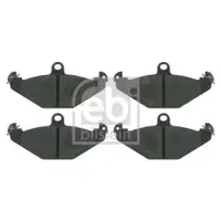 FEBI BILSTEIN 16403 Bremsbelagsatz für RENAULT