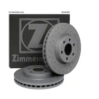 Zimmermann 285.1680.20 Bremstrommeln 2 Stück für HYUNDAI