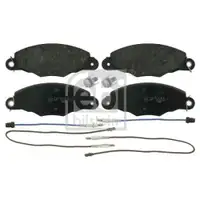 FEBI BILSTEIN 16414 Bremsbelagsatz für CITROËN